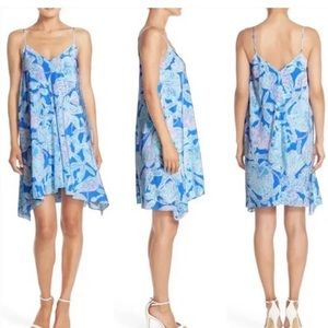 Lilly Pulitzer Clara Dress Into The Deep XL